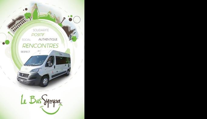 Der Flyer des Busses für lokale Vereine
