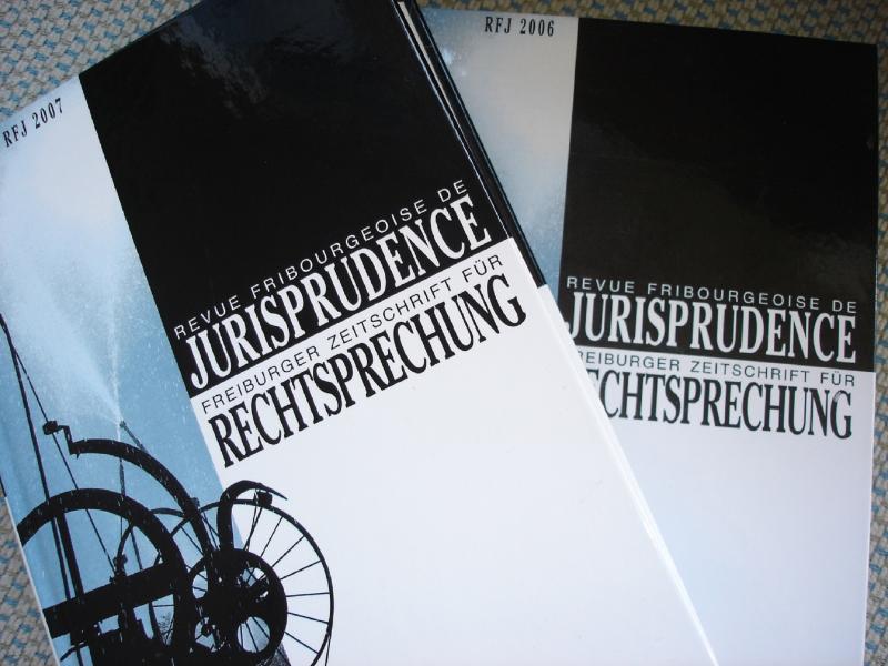Revue Fribourgeoise de Jurisprudence