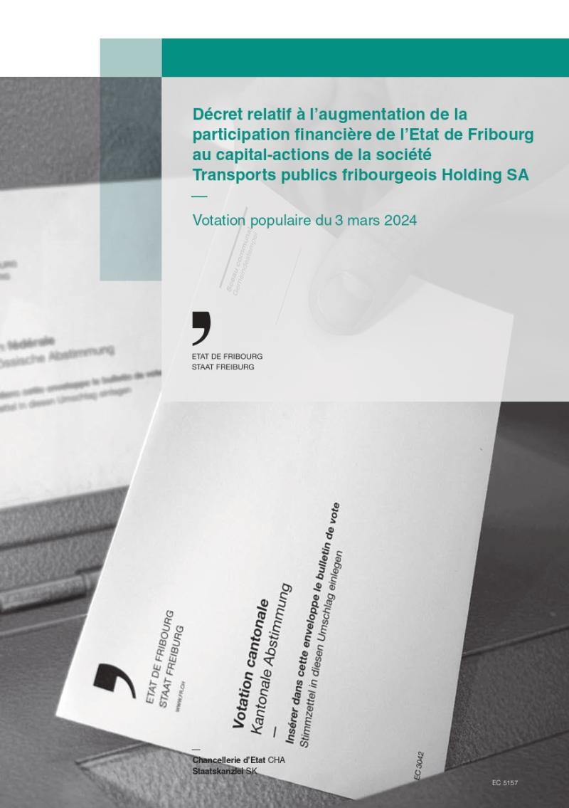 Augmentation capital-actions TPF, Brochure d'information